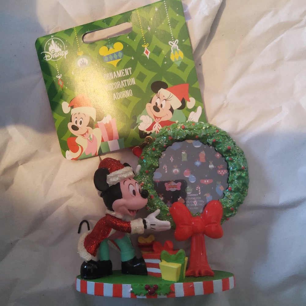 DISNEY SKETCHBOOK  MICKEY MOUSE  FRAME ORNAMENT  NWT  2023